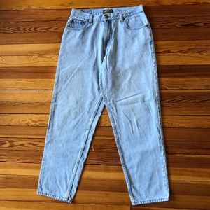 Vintage Light-wash Eddie Bauer Mom Jeans